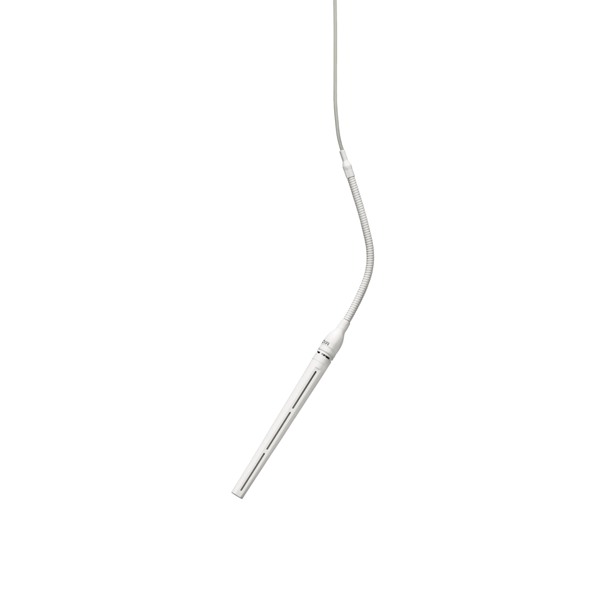 Shure MX202W-A/MS - Mini-Shotgun Overhead Mic with In-line Preamp - White - product view 1