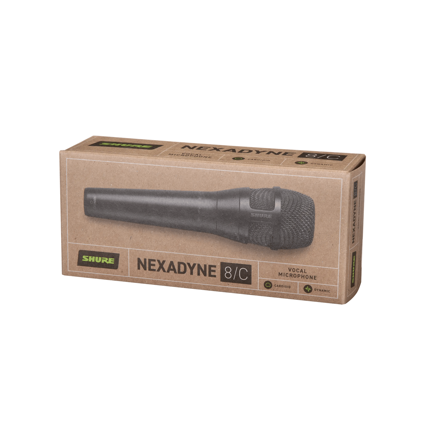 Shure - Nexadyne™ 8/C Cardioid Dynamic Vocal Microphone for Professional Performance