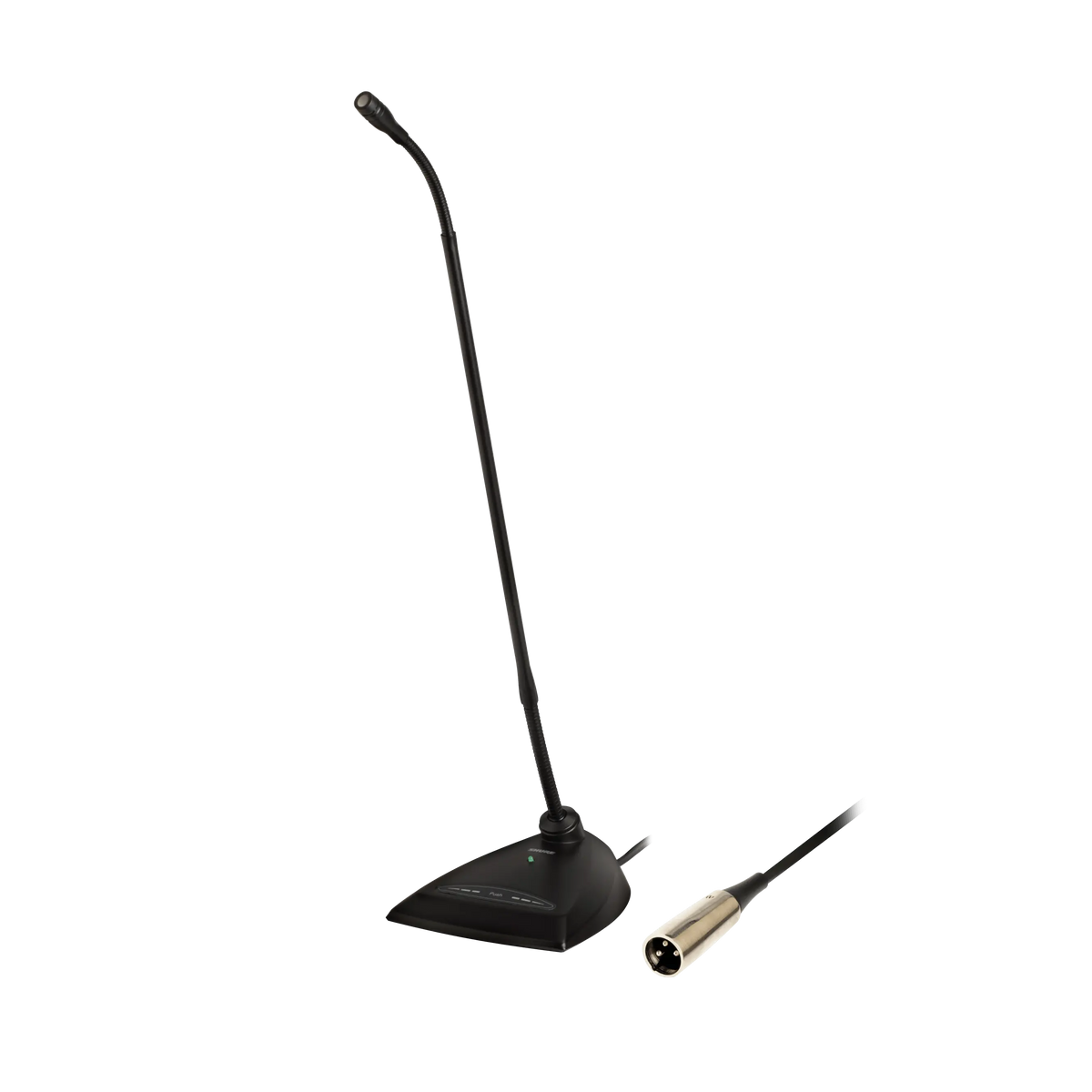 Shure MX418D/C - 18 Inch Cardioid Desktop Mic with Switch & LED - product view 1