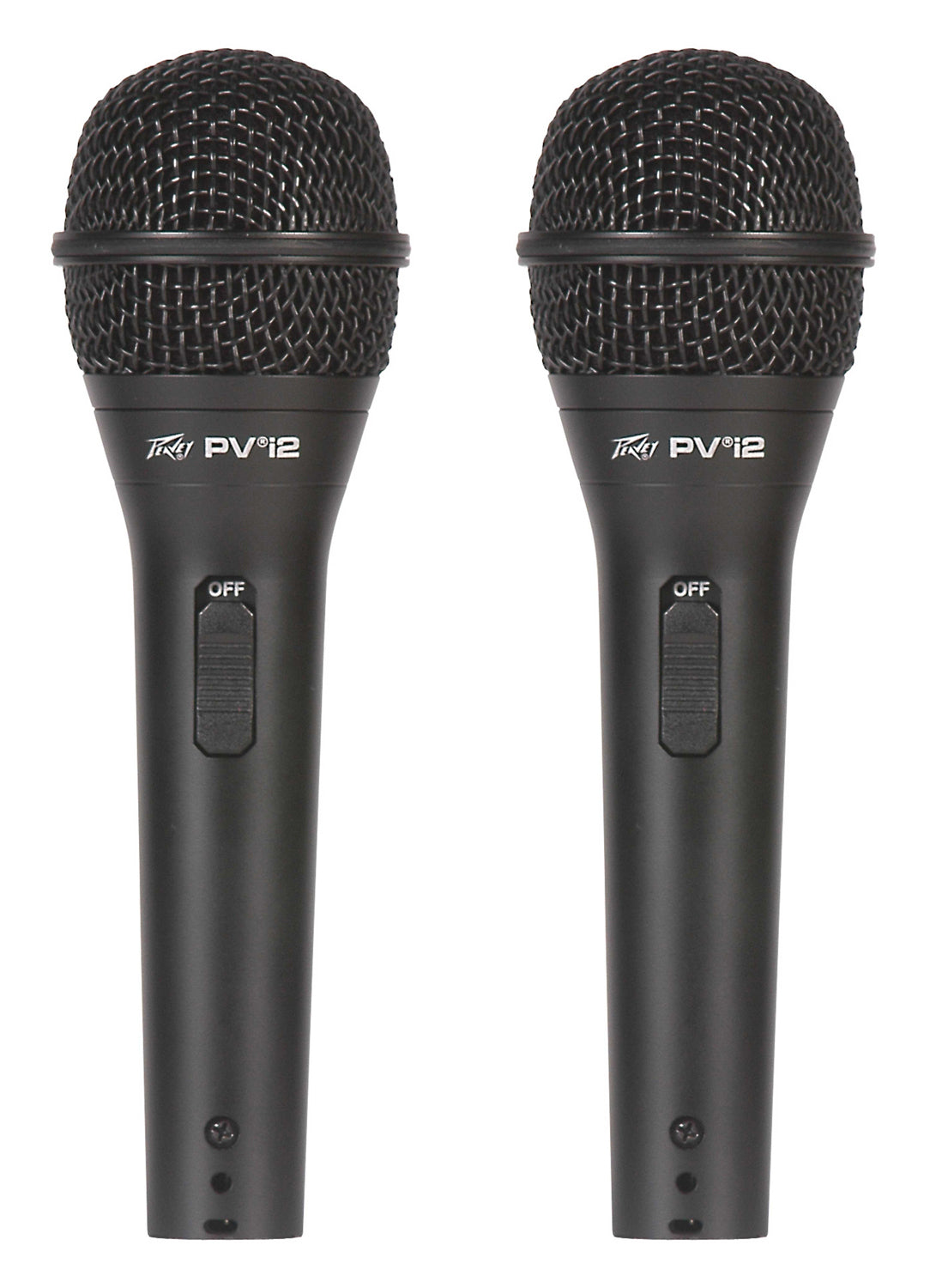 Peavey PV®i 2 Dynamic Vocal Microphone - Black (2 Pack)