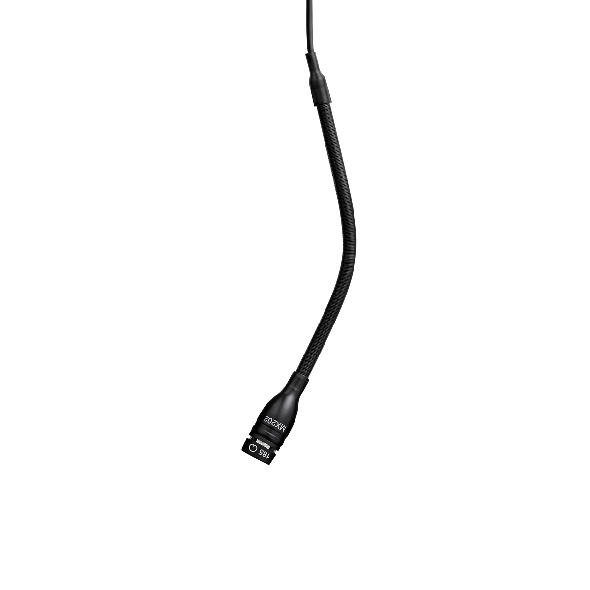 Shure MX202BP/S - Super-Cardioid Overhead with Plate Preamp - Black - product view 3
