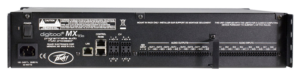 Crest Audio Digitool® MX16a  Digital Audio Processing Unit - additional view