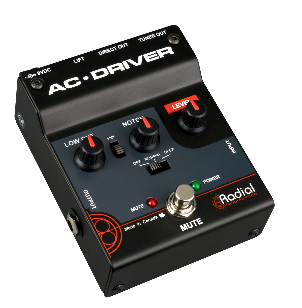 Radial AC Driver - Compact Acoustic Preamp - product view 2