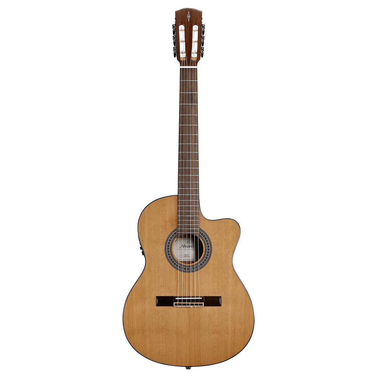 Alvarez AC65HCE — Hybrid Classical Guitar with Cutaway/Pickup - Natural Gloss