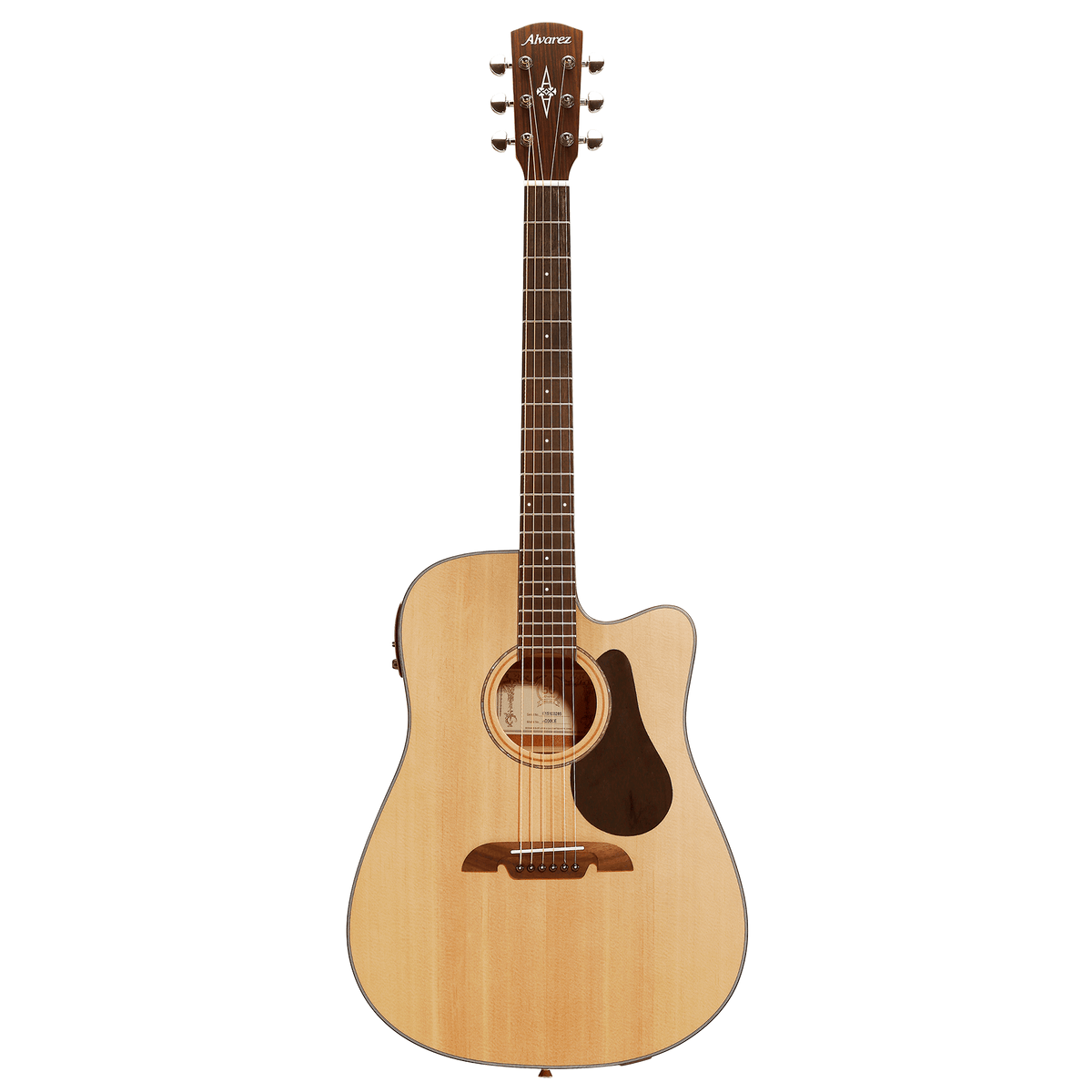 Alvarez AD30CE — Dreadnought Guitar with Cutaway/Pickup - Natural Satin