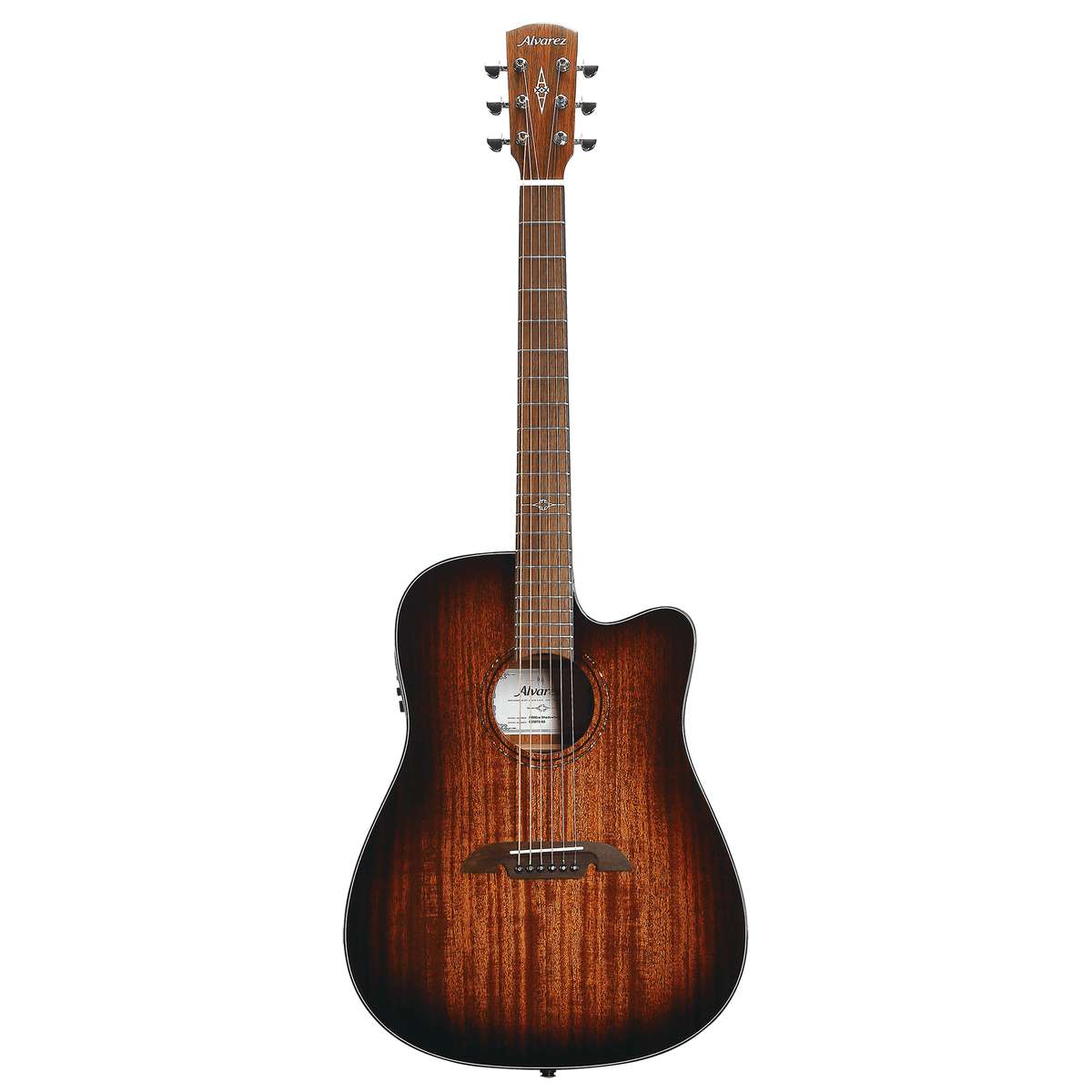 Alvarez AD66CE-SHADOWBURST — Dreadnought Guitar with Cutaway/Pickup - Shadowburst