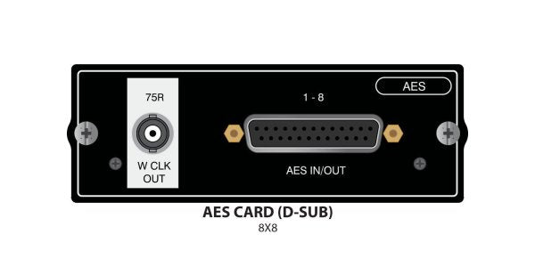 Soundcraft AES-EBU-8X8 - Aes/Ebu 8-In/8-Out D-Sub Card