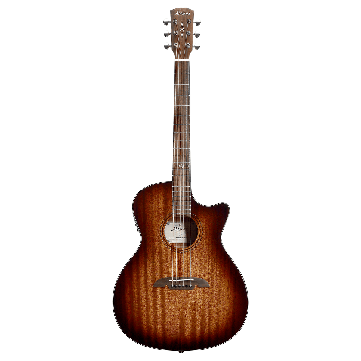 Alvarez AG66CE-SHADOWBURST — Grand Auditorium Guitar with Cutaway/Pickup - Shadowburst