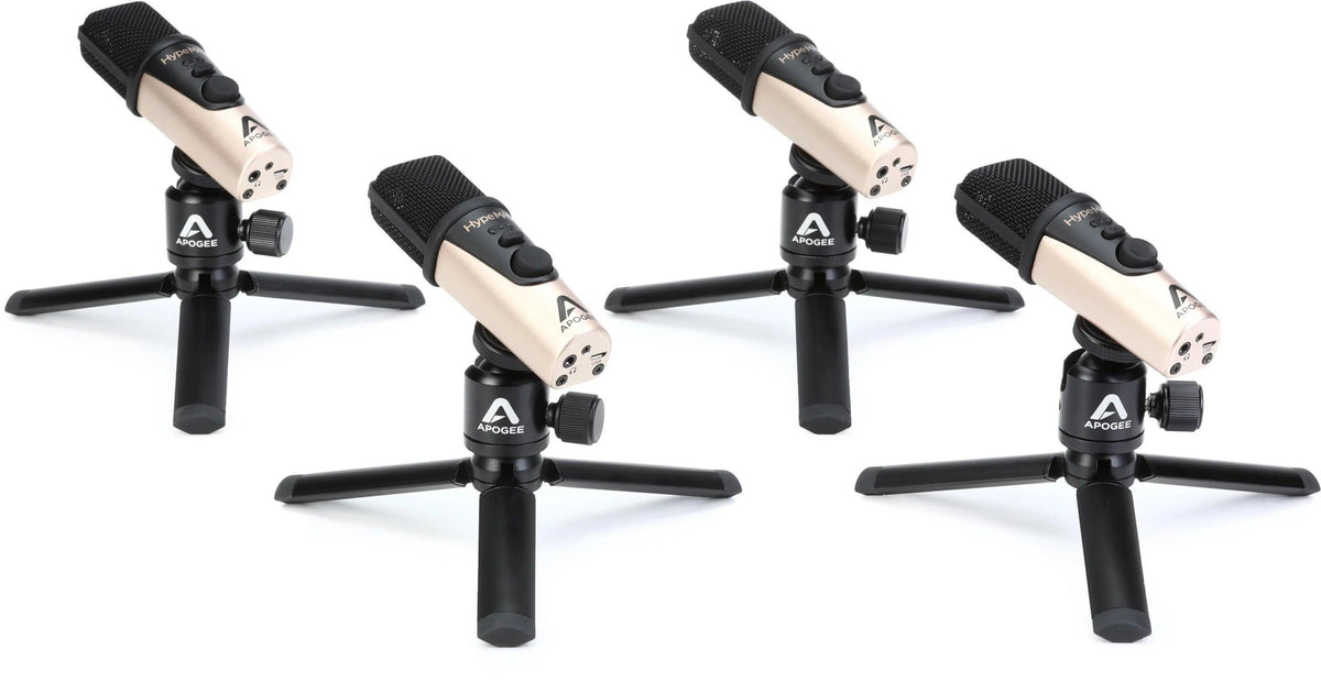 Apogee HYPE-MIC-PODCAST-KIT — USB Podcasting Microphone Kit with HypeMiC/Cables/Hub/Case