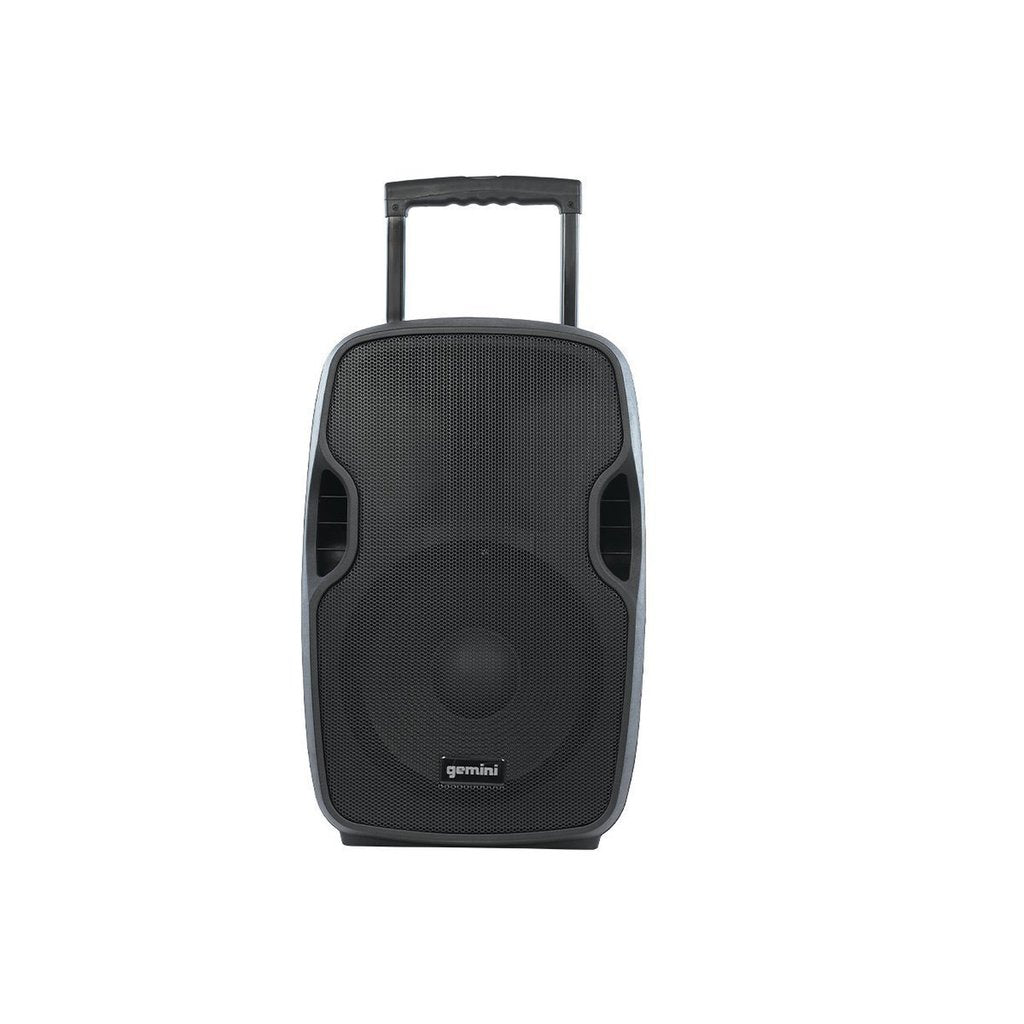 Gemini - 12" Portable Bluetooth Powered Loudspeaker