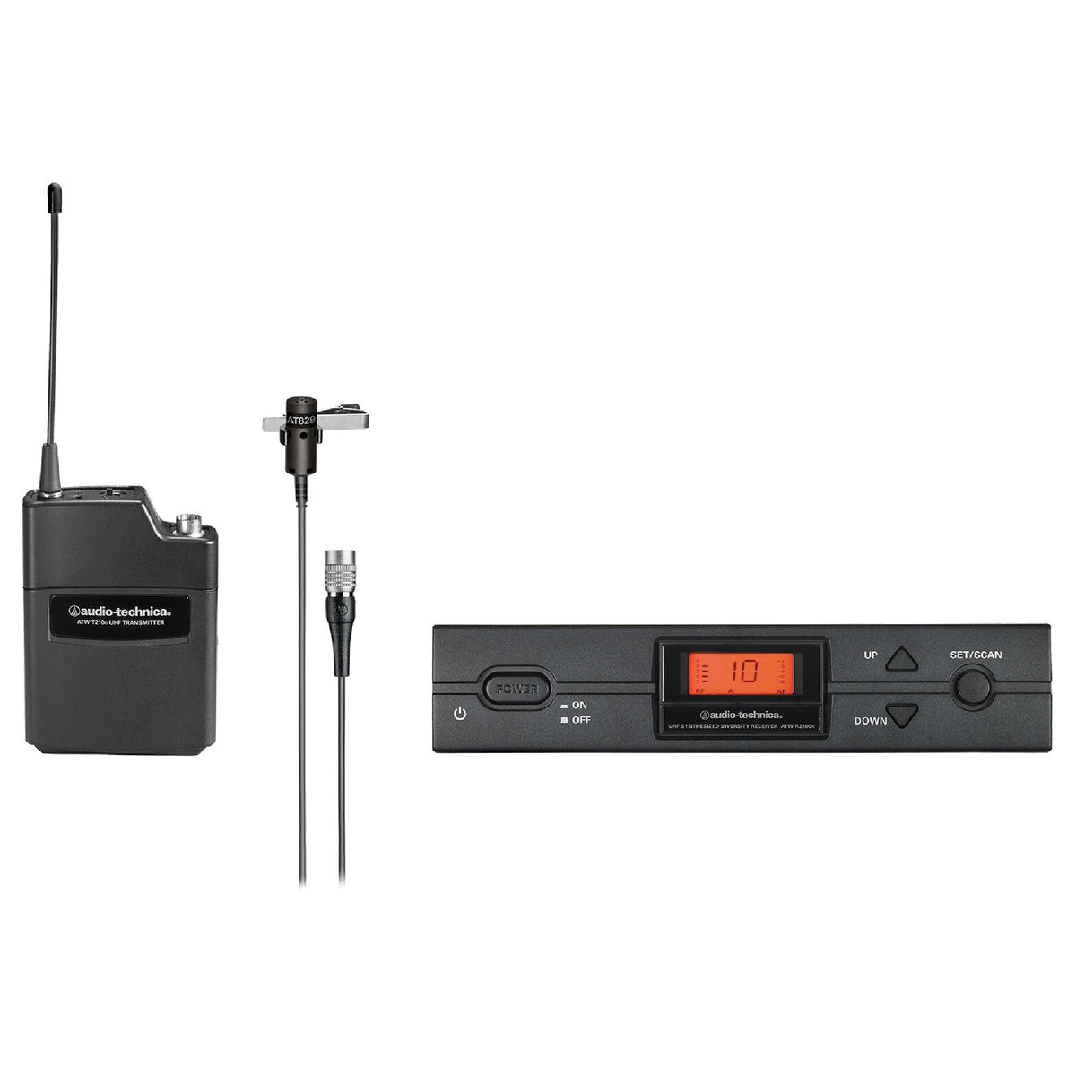 Audio-Technica ATW-2129CS 2000 Series Wireless Bodypack + Lav System
