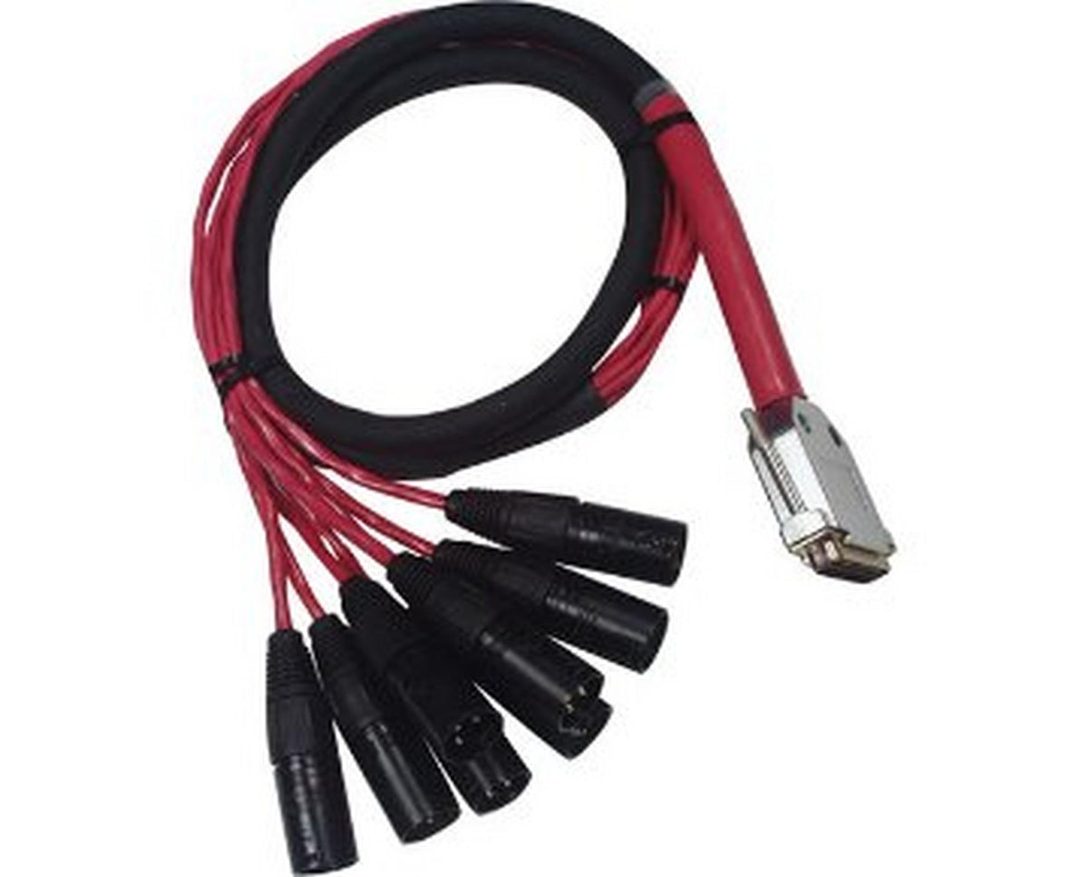 Avid DigiSnake DB25-XLR (male) cable - 4'
