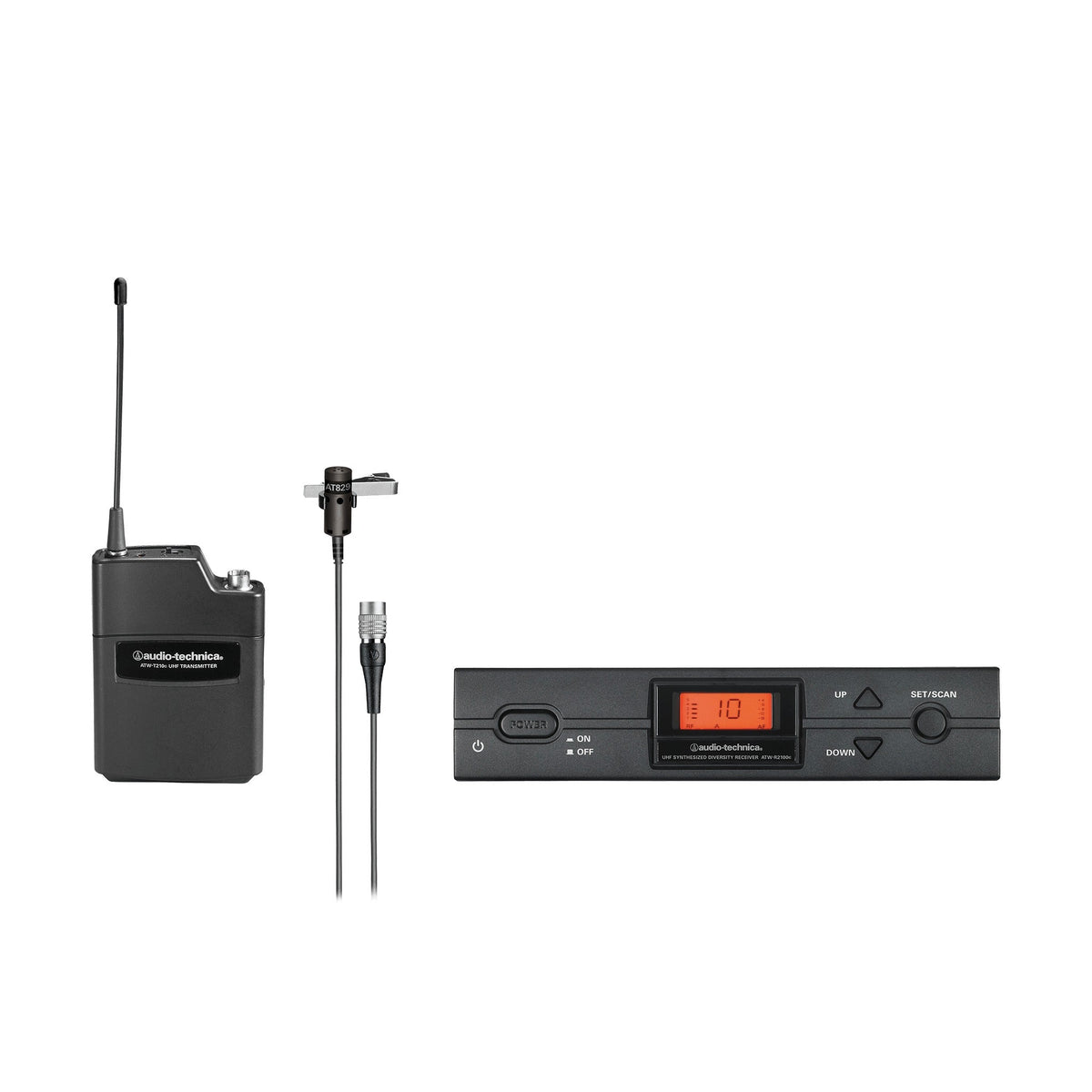 Audio-Technica ATW-2129CI 2000 Series Wireless Bodypack + Lav System