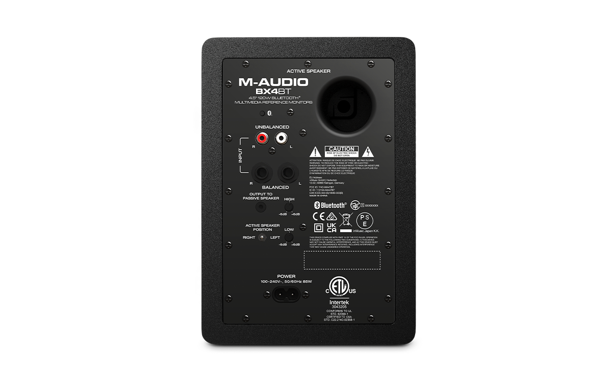 M-Audio BX4 Bluetooth multimedia 4.5''  Reference Monitors