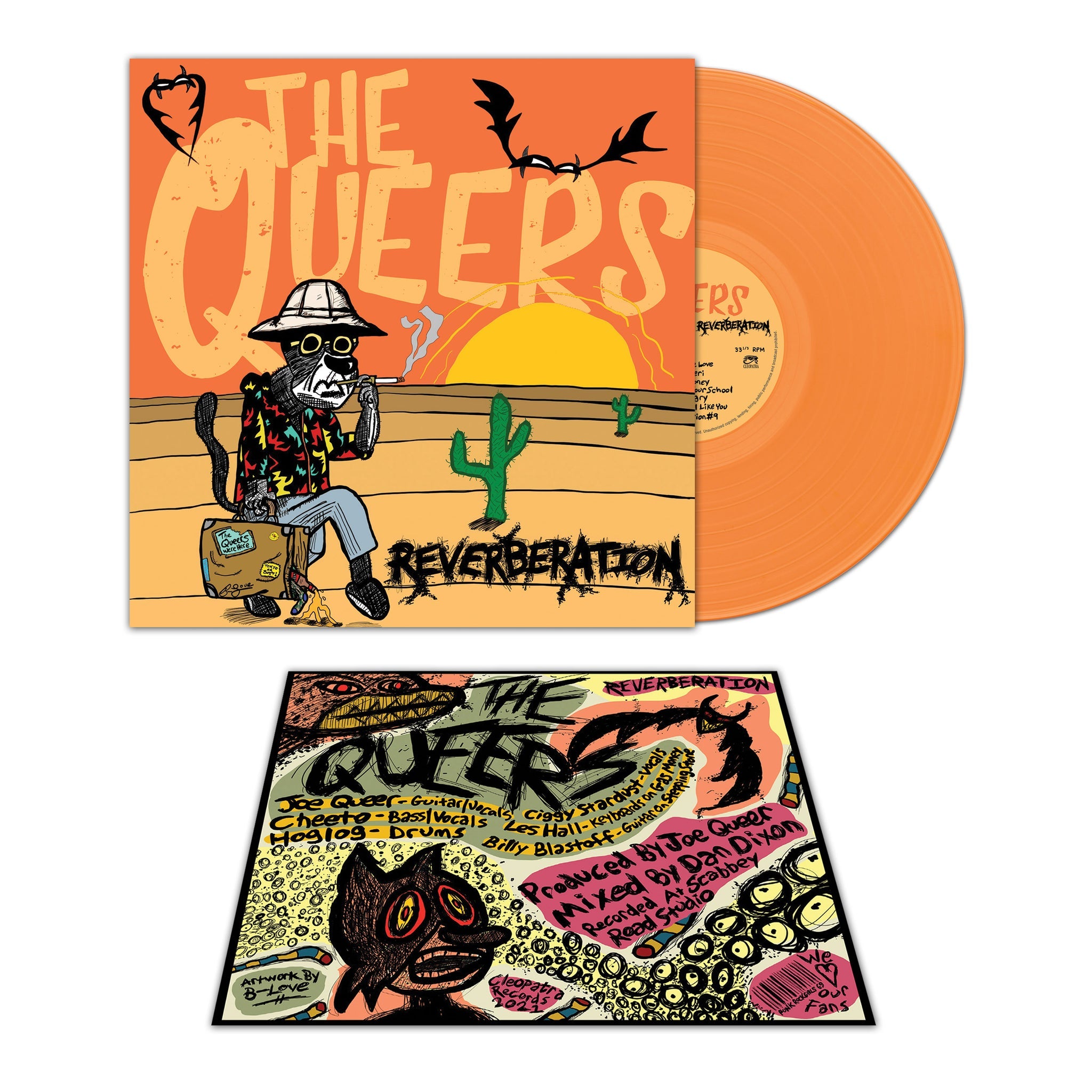 The Queers - Revolution Orange Limited Edition LP