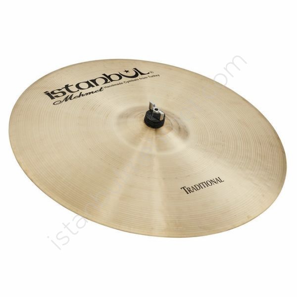 Istanbul Mehmet Cymbals - 18" Traditional Crash Cymbal Medium, Natural Finish