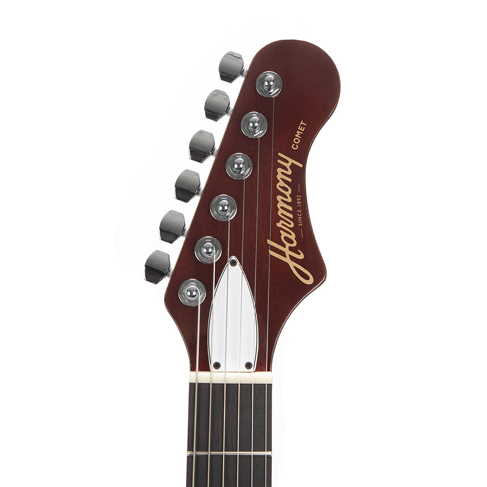 Harmony Comet Electric Guitar with Case - Midnight Blue - product image 6