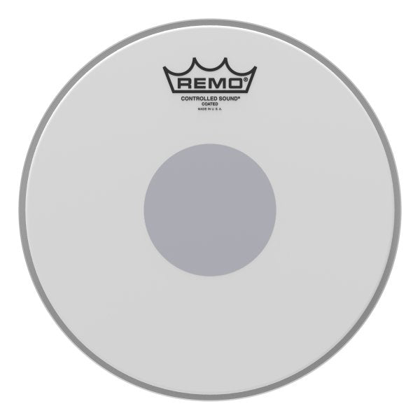 Remo - Controlled Sound® Coated Black Dot™ Drumhead - Bottom Black Dot™, 10"