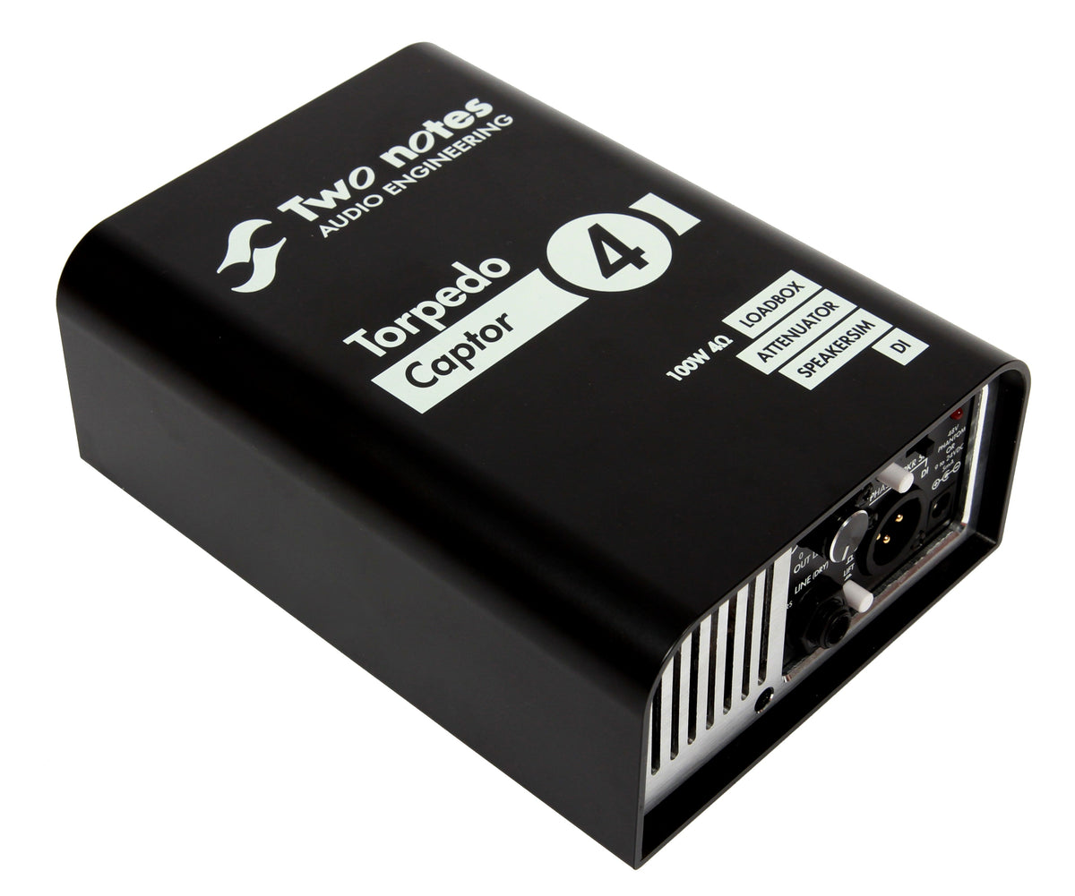 Two Notes Torpedo Captor 4Ω Reactive Load Box & Attenuator