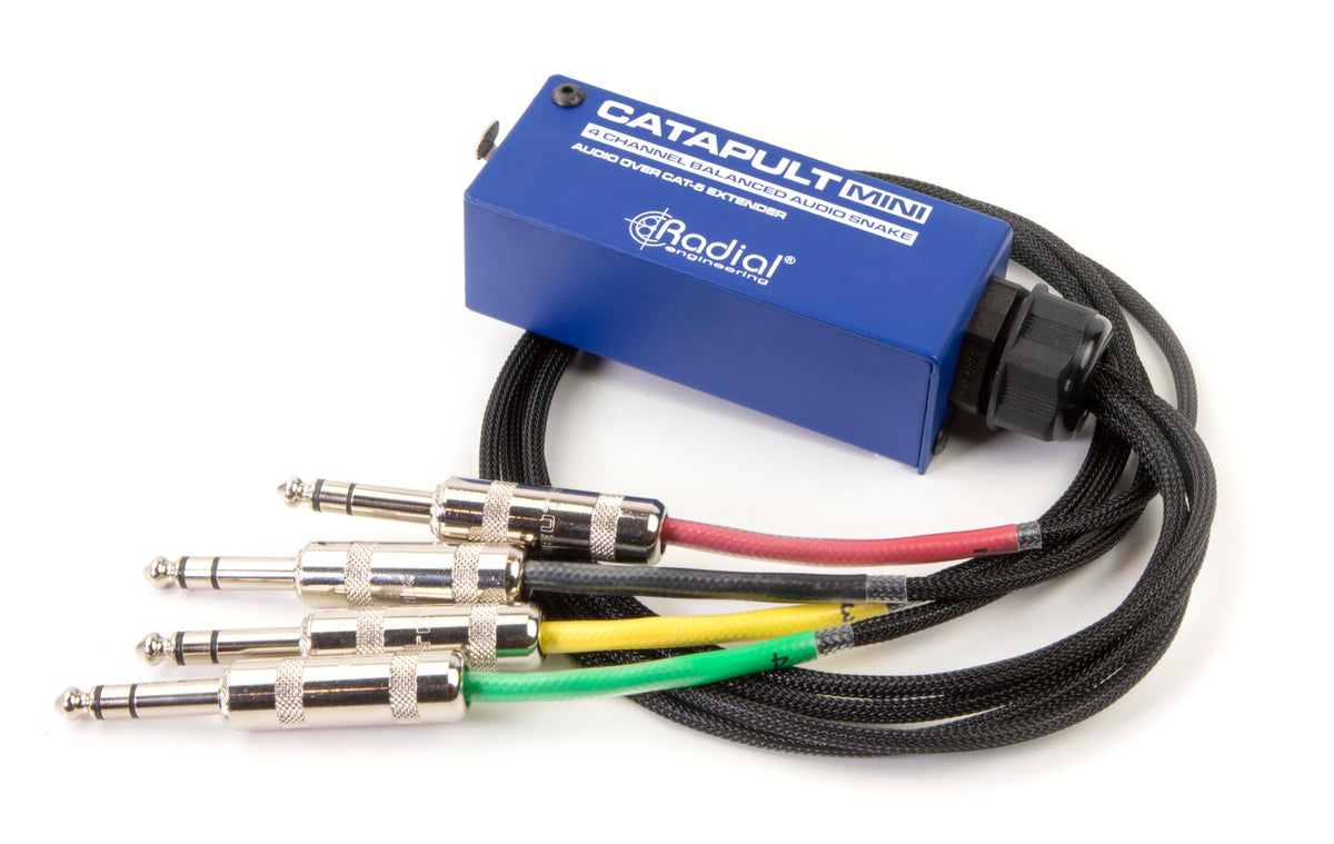 Radial Catapult MINI TRS - Compact Cat 5 Analog Snake - product view 1