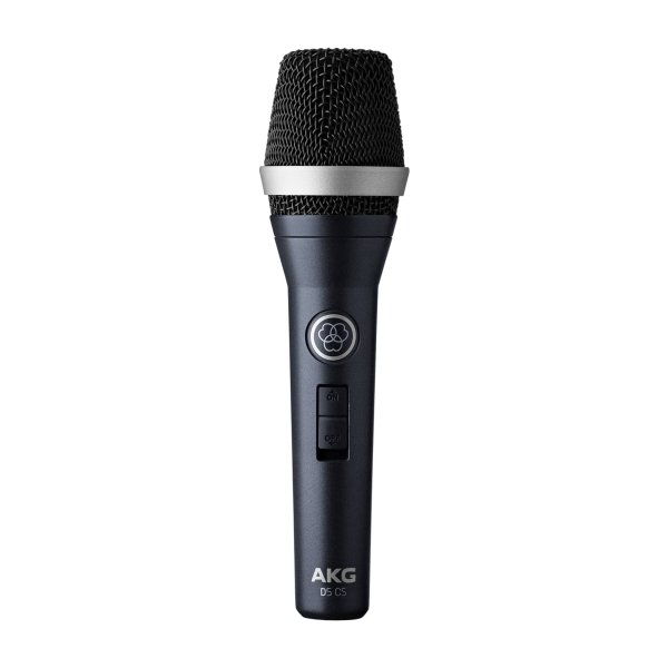 AKG D5CS - Professional Dynamic Vocal Microphone With On/Off Switch