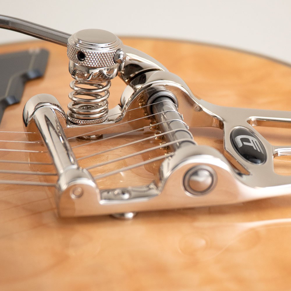 Duesenberg - Guitare signature Tom Bukovac avec étui - Érable ondé naturel