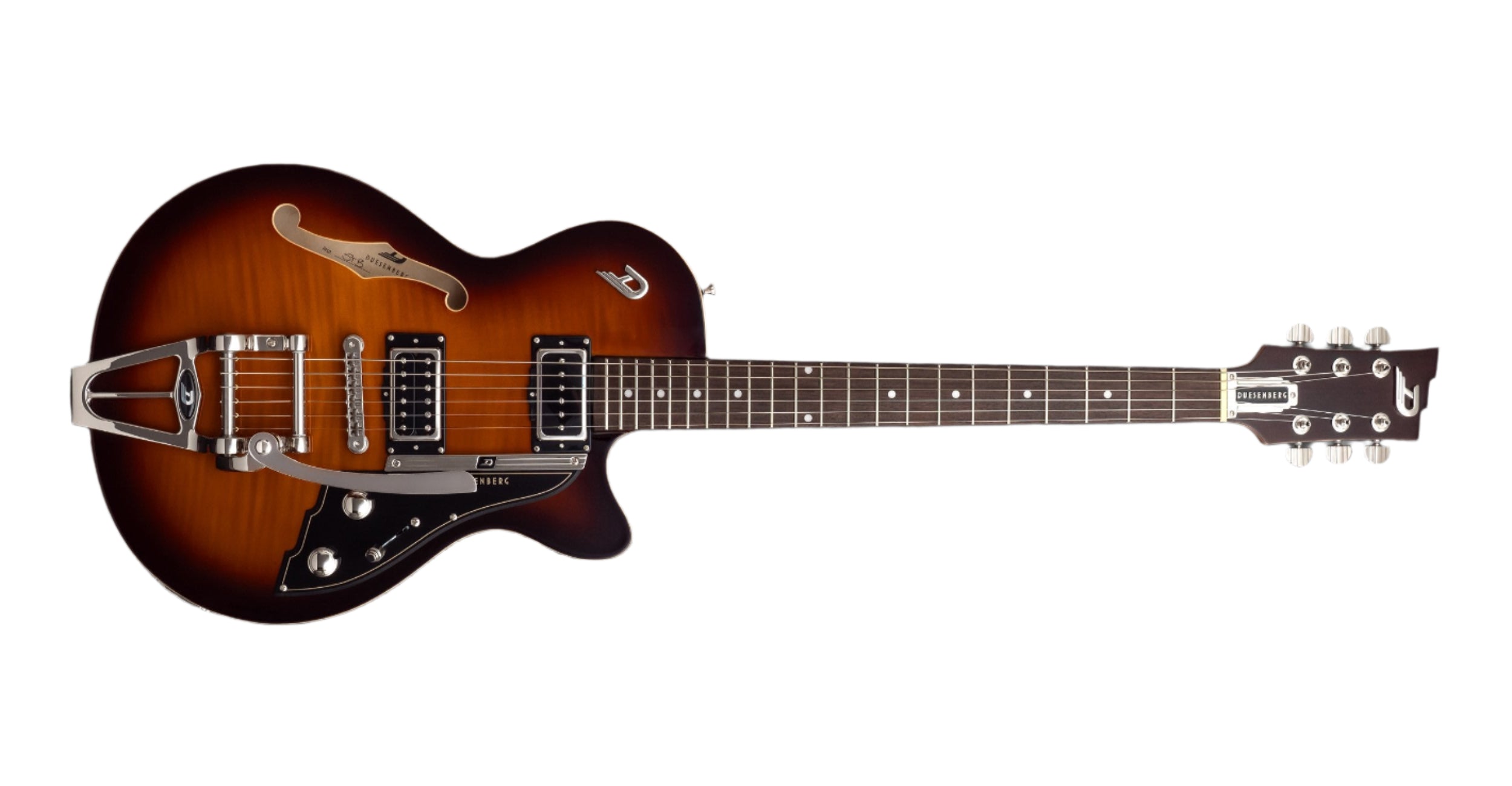 Duesenberg - Starplayer CBR Guitar w/ Case - Tobacco Burst