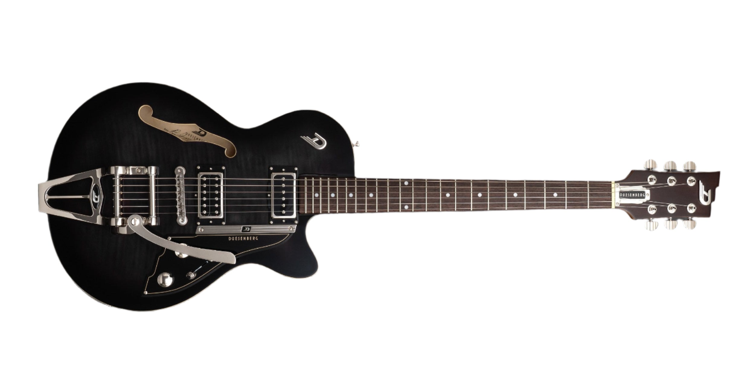 Duesenberg - Starplayer CBR Guitar w/ Case - Transparent Black