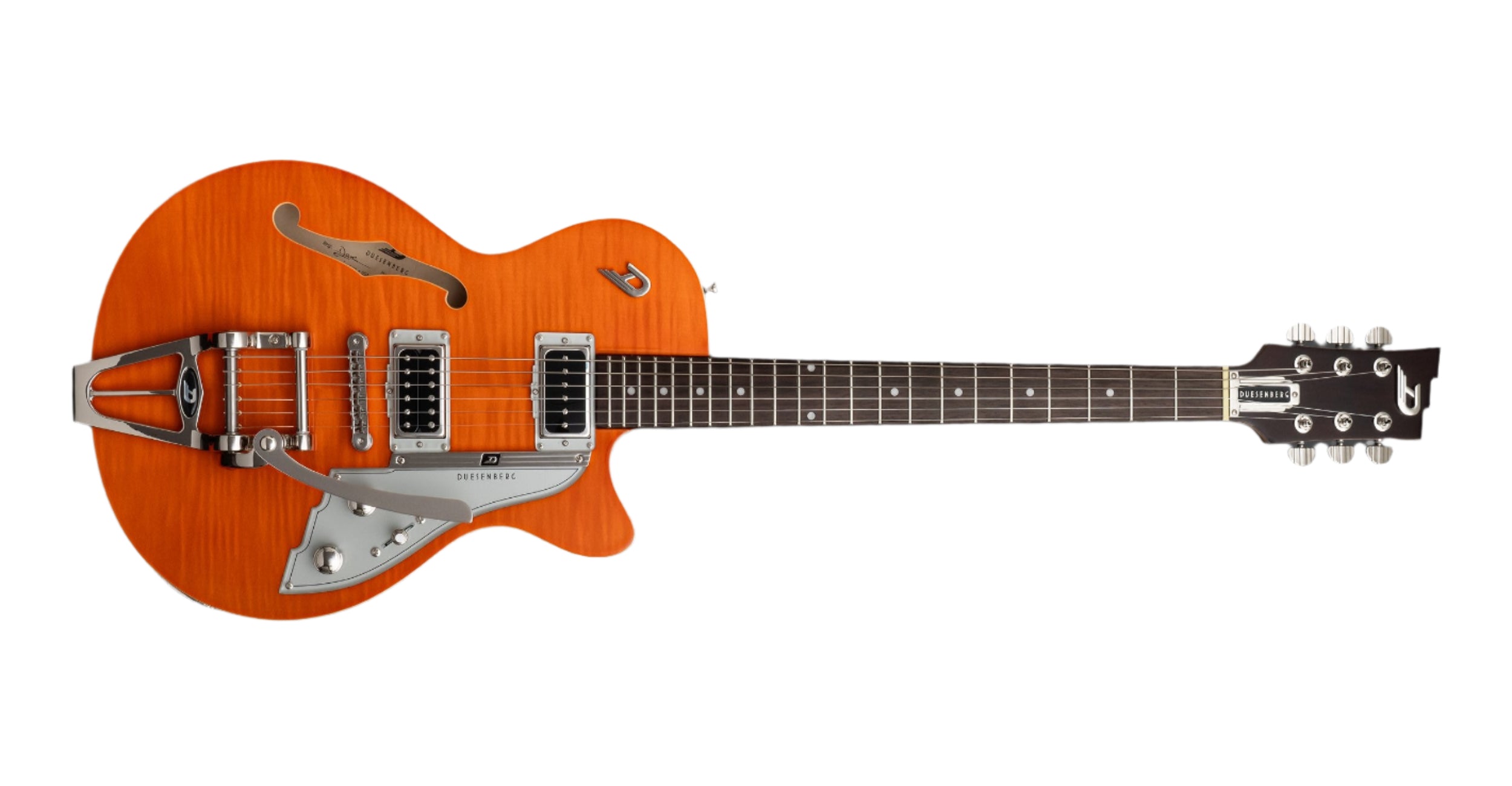 Duesenberg - Starplayer CBR Guitar w/ Case - Transparent Orange