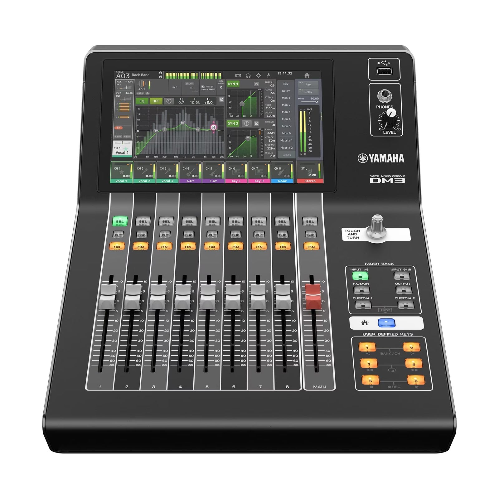 Yamaha DM3 Digital Mixer With Dante