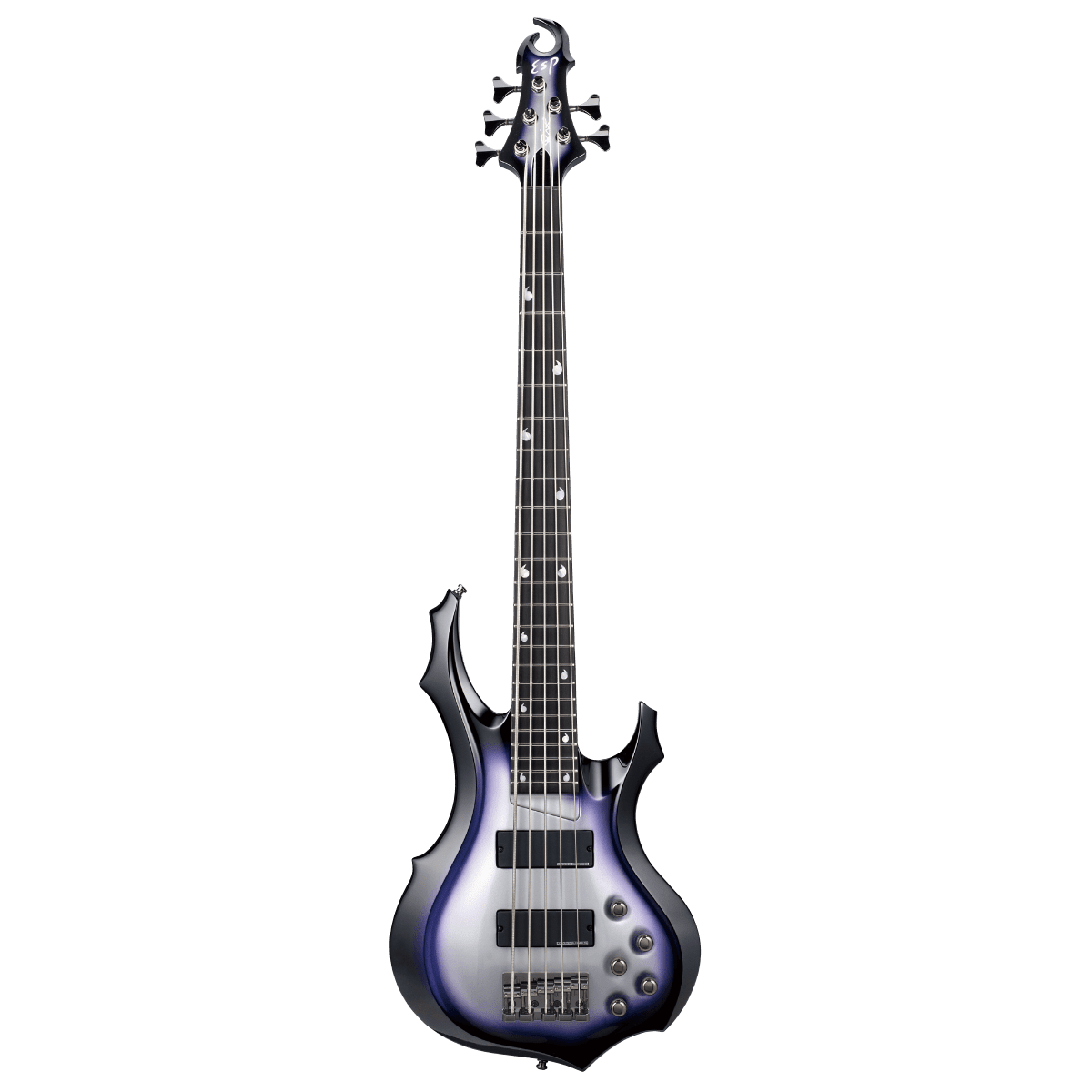 ESP Doris Yeh Andromeda D with Seymour Duncan pickups, Silverburst