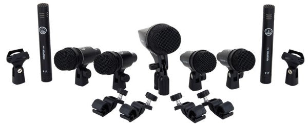 AKG DRUMSET-SESSION-I - Drum Set Session I High-Performance Drum Microphone Set