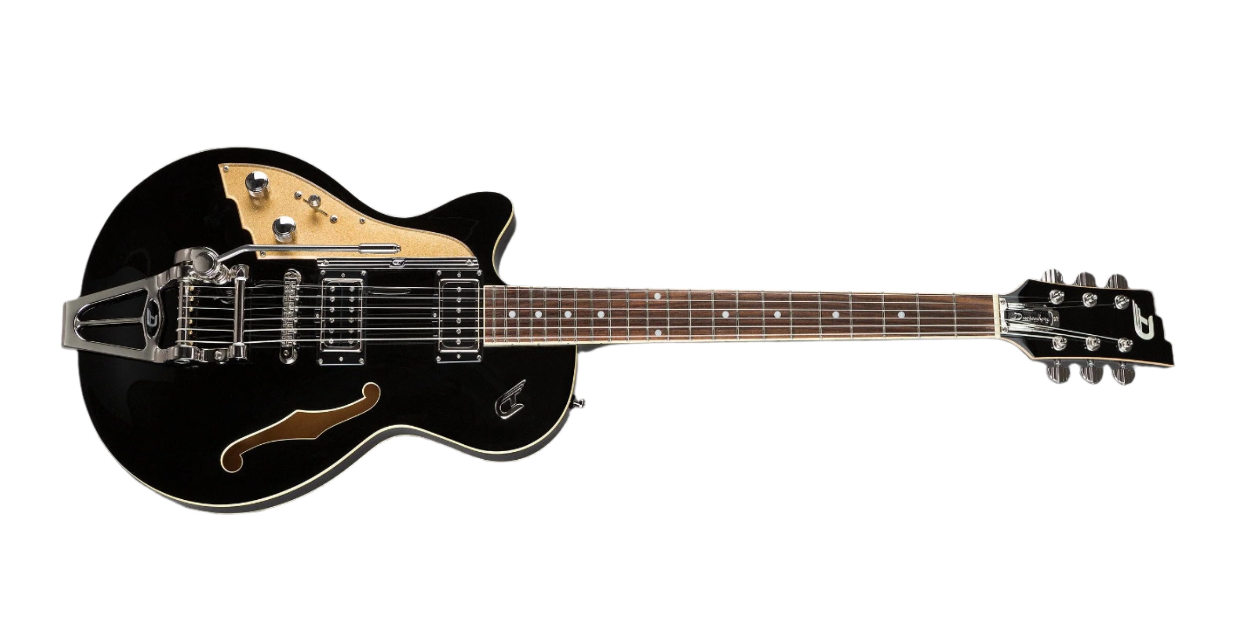 Duesenberg - Starplayer TV Guitar (Left-Hand) with Case - Black