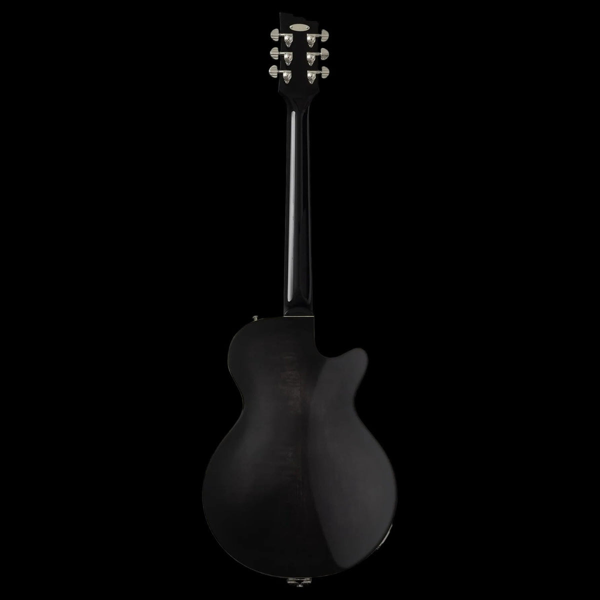 Duesenberg Starplayer TV Left-Handed Electric Guitar - Deep Black – rear view