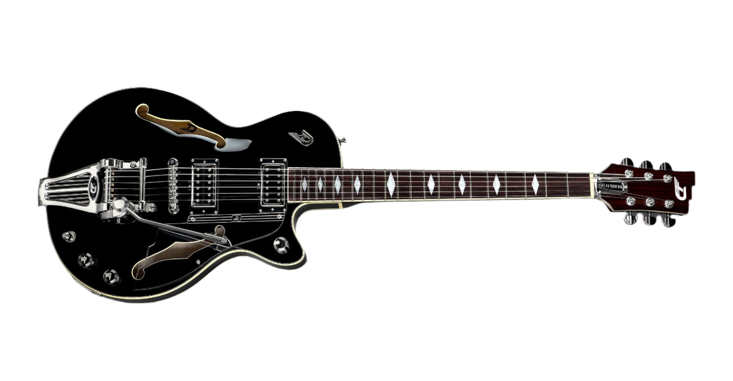 Duesenberg - Starplayer TV Deluxe Guitar with Case - Black
