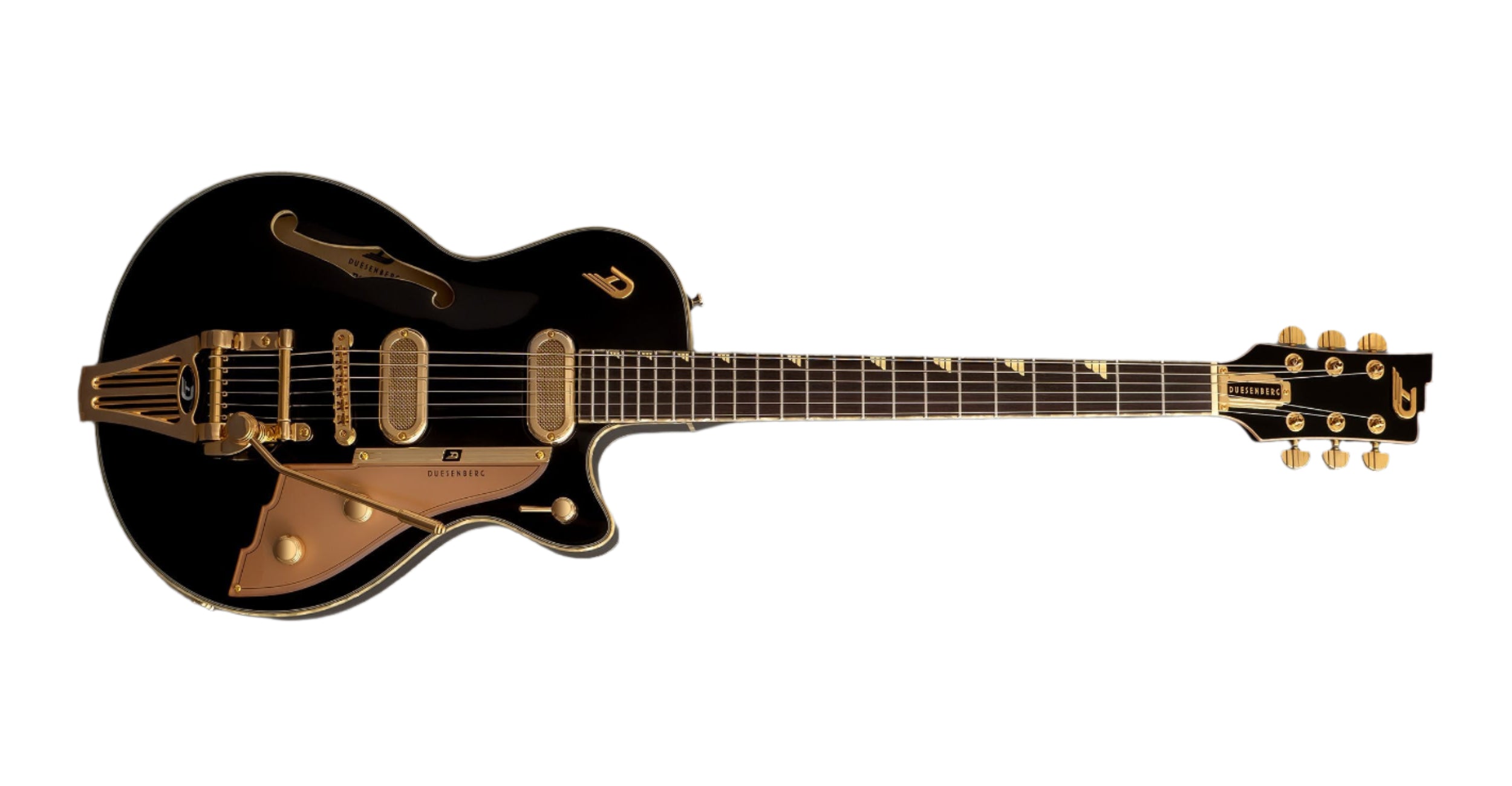 Duesenberg - Starplayer TV Phonic Guitar with Case - Black