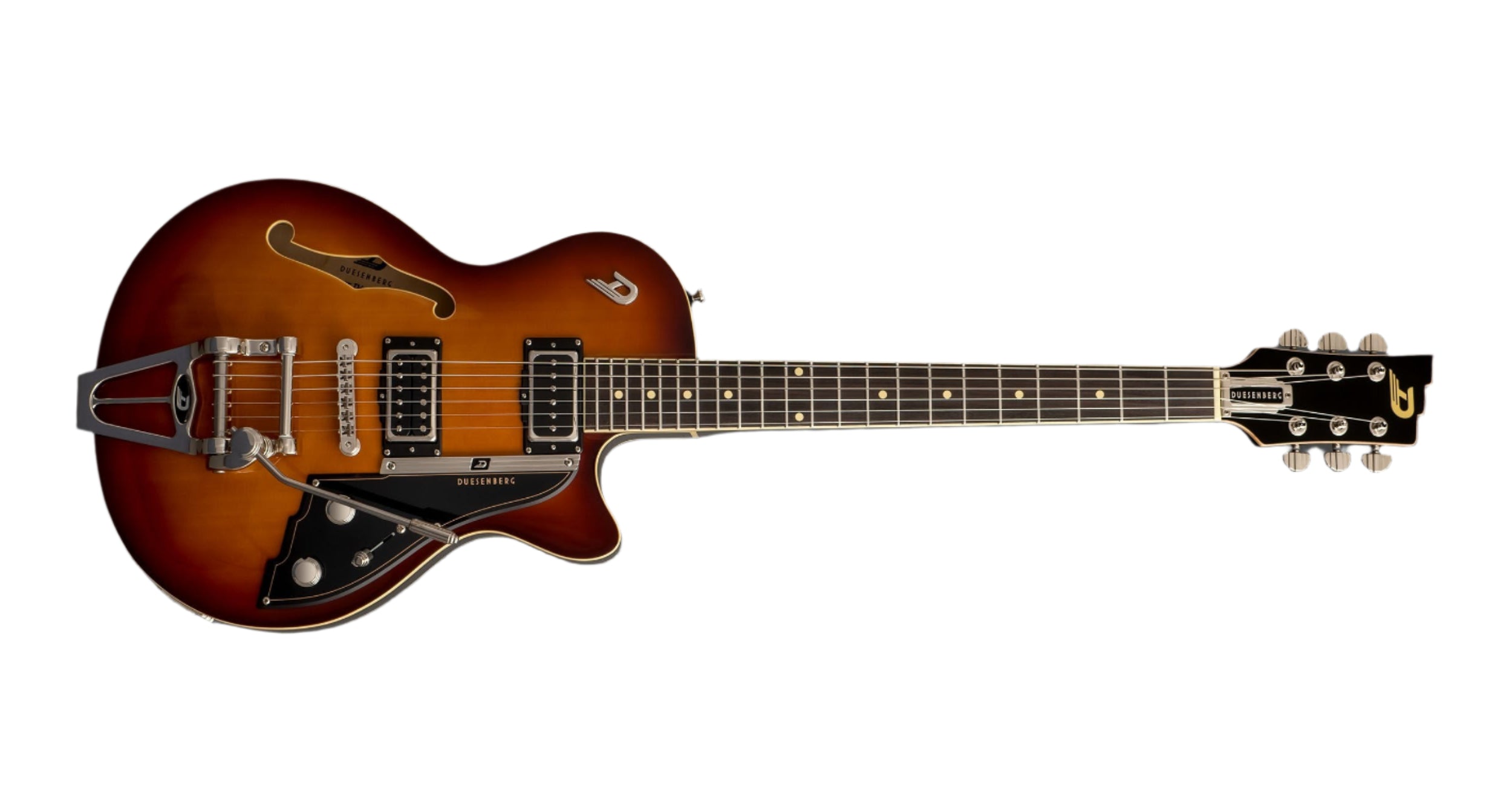 Duesenberg - Starplayer TV Guitar with Case - Vintage Burst