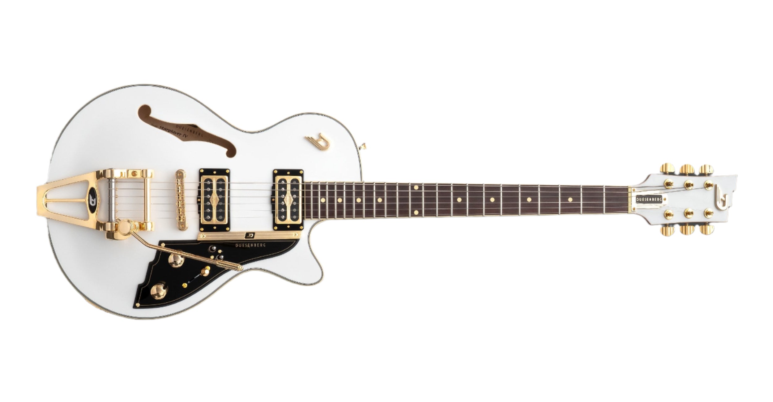 Duesenberg - Starplayer TV Guitar w/ Case - White Velvet