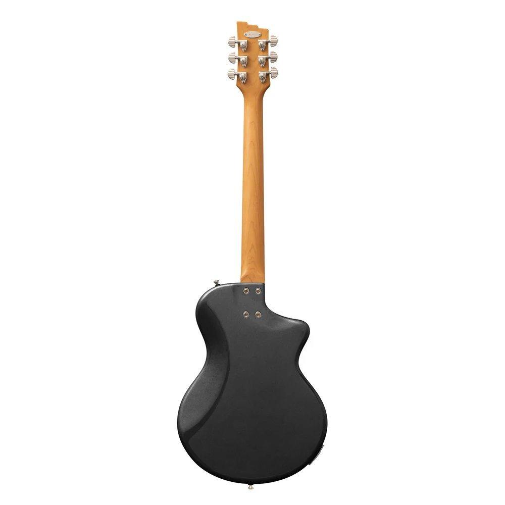 Duesenberg Julietta Left-Handed Electric Guitar - Catalina Black – rear view