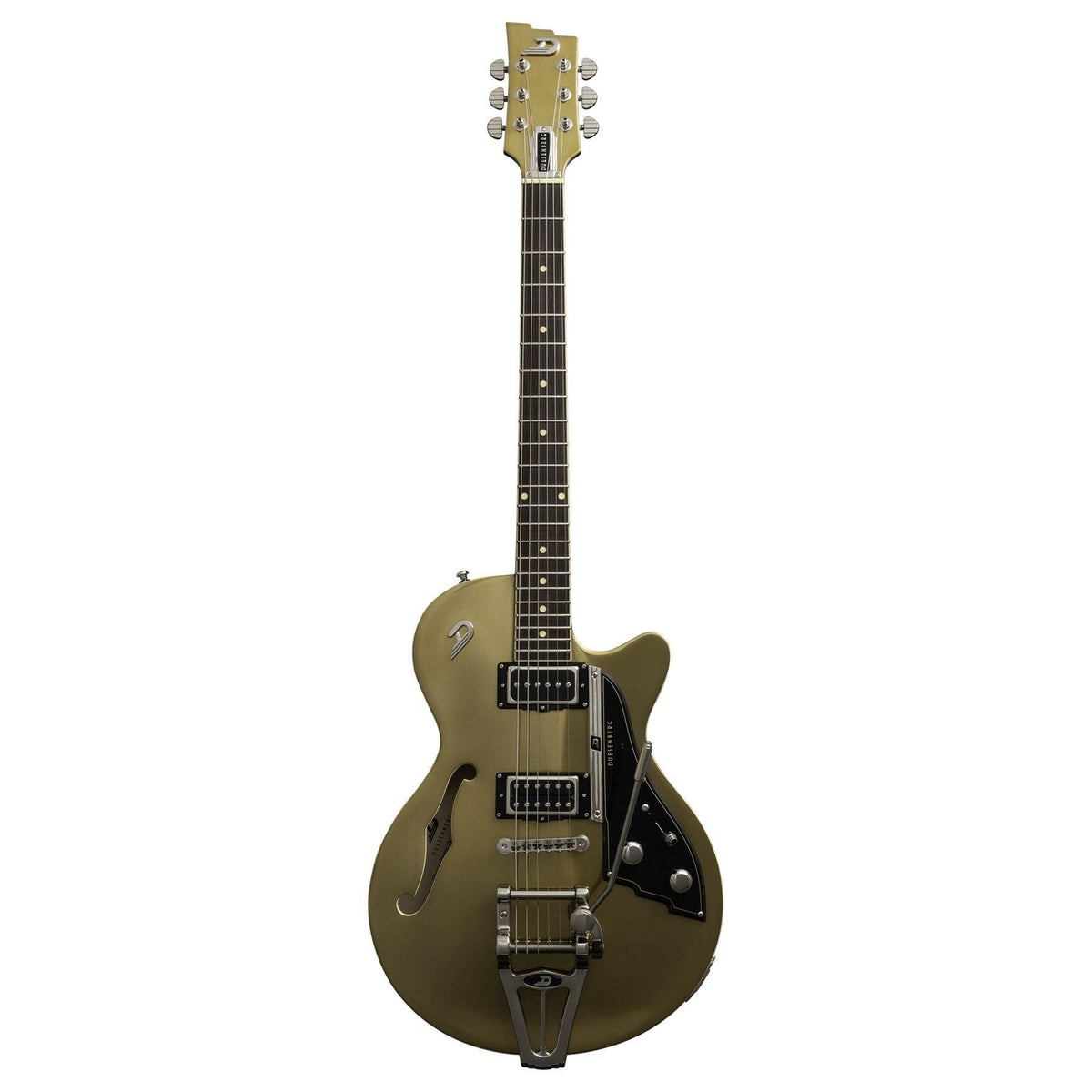 Duesenberg Starplayer TV Hanover Gold Electric Guitar - Ltd Edition – full-length front view