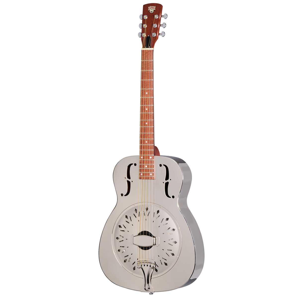 Epiphone Dobro Hound Dog M-14 Metalbody (Round Neck), Nickel — product view
