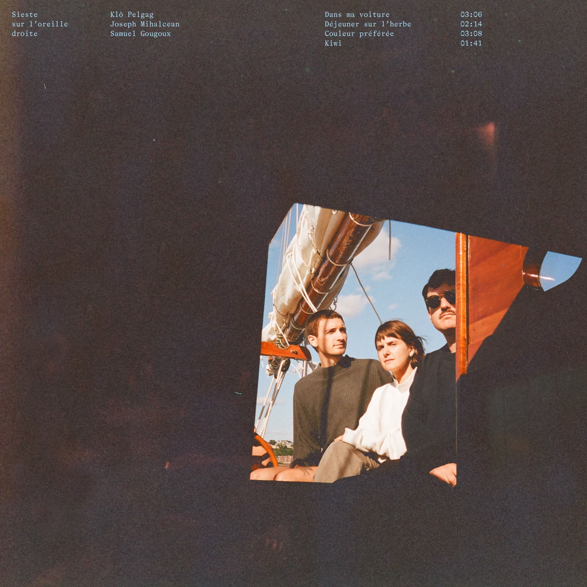 Klo Pelgag - Sieste sur l'oreille droite EP (with Joseph Mihalcean and Samuel Gougoux) LP