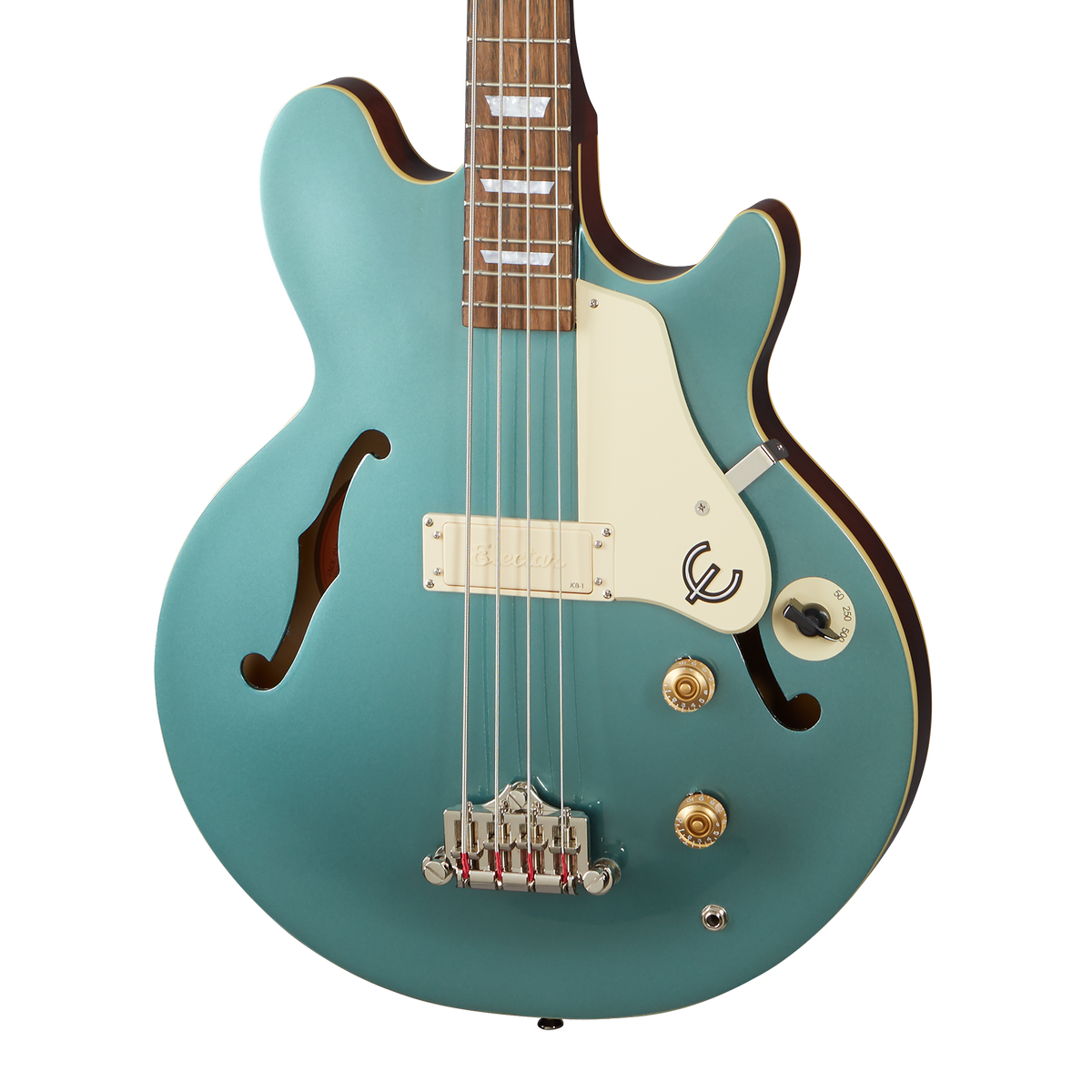 Epiphone Jack Casady Bass, Faded Pelham Blue — additional view