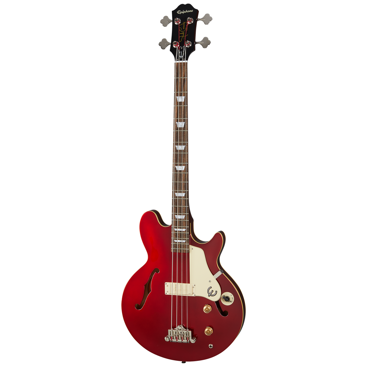 Epiphone Jack Casady Bass, Sparkling Burgundy — product view