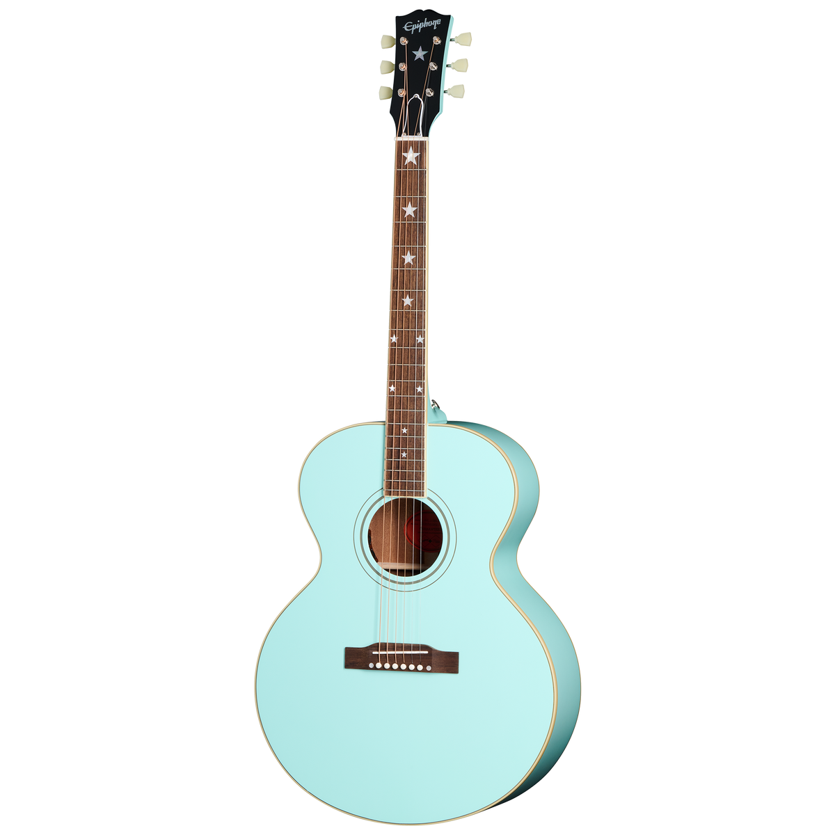 Epiphone IGC J-180 LS, Kerry Green — product view