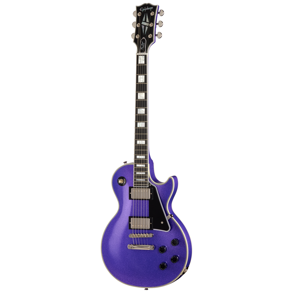 Epiphone IGC Les Paul Custom, Amethyst Sparkle — product view