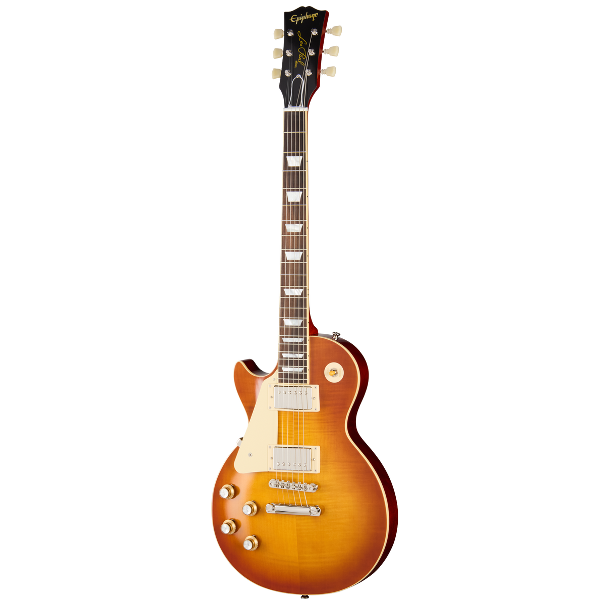 Epiphone IGC 1960 Les Paul Standard Reissue, Left-Handed, Iced Tea Burst — product view