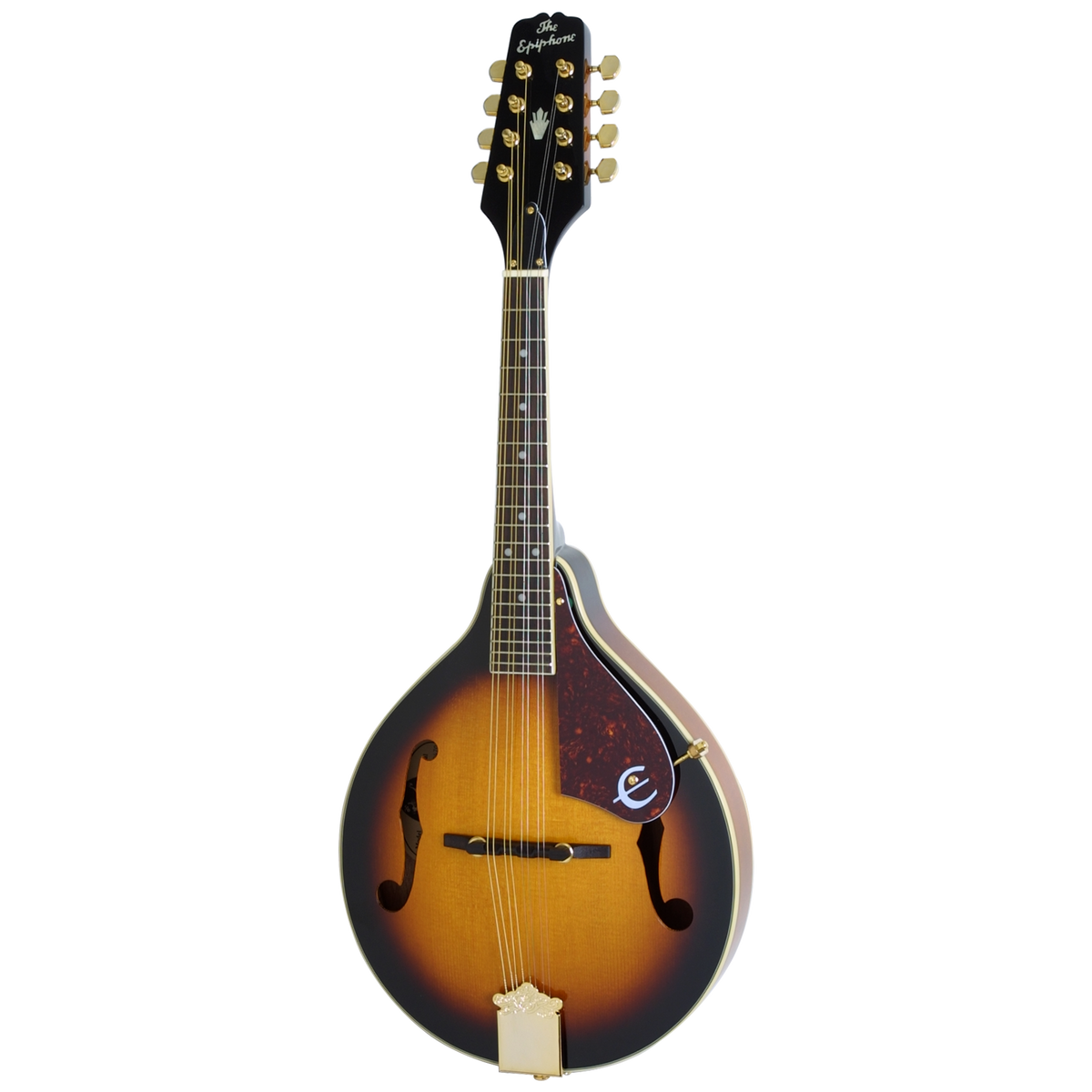 Epiphone MM-30S A-Style Mandolin, Antique Sunburst — product view