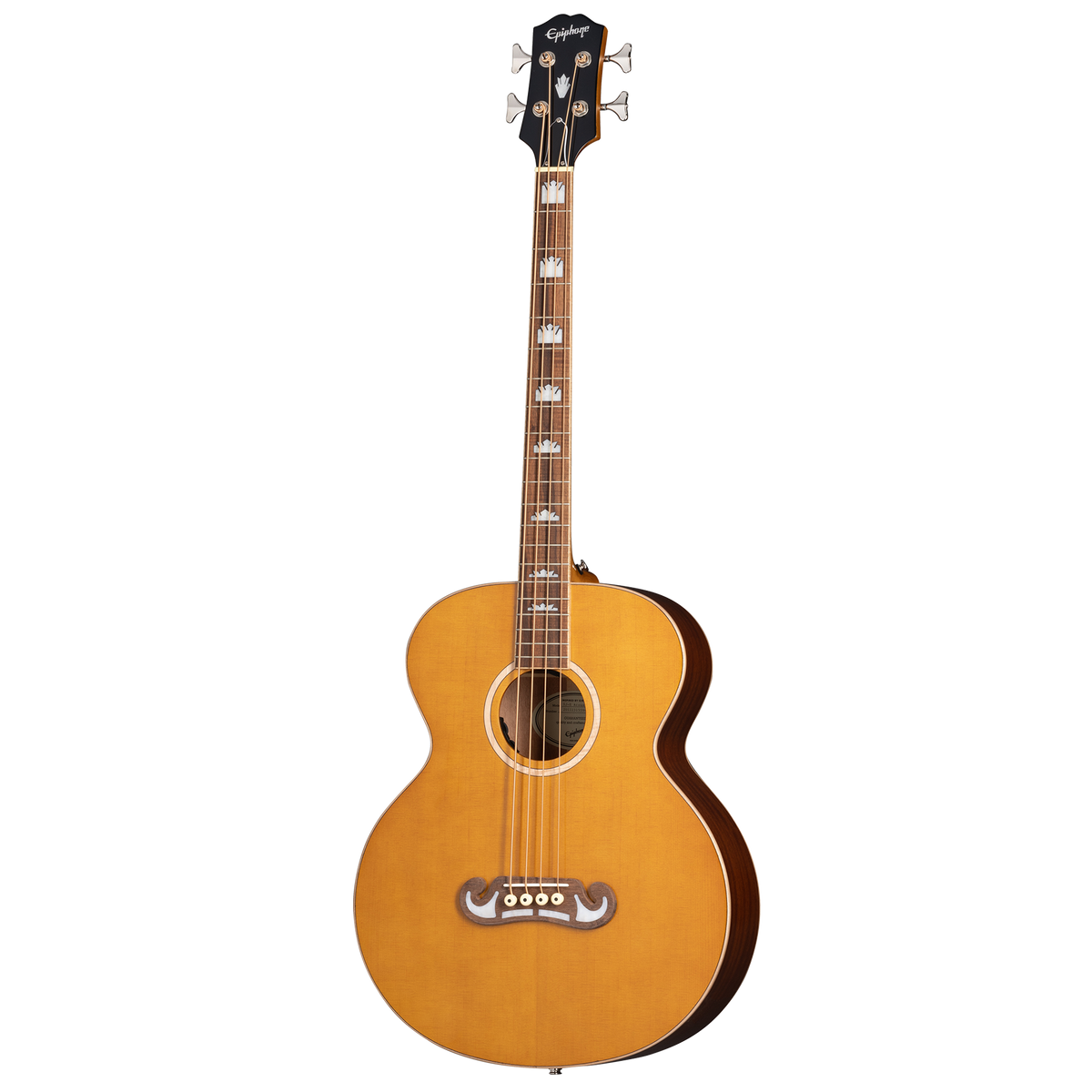 Epiphone El Capitan J-200 Studio Bass, Aged Vintage Natural — product view