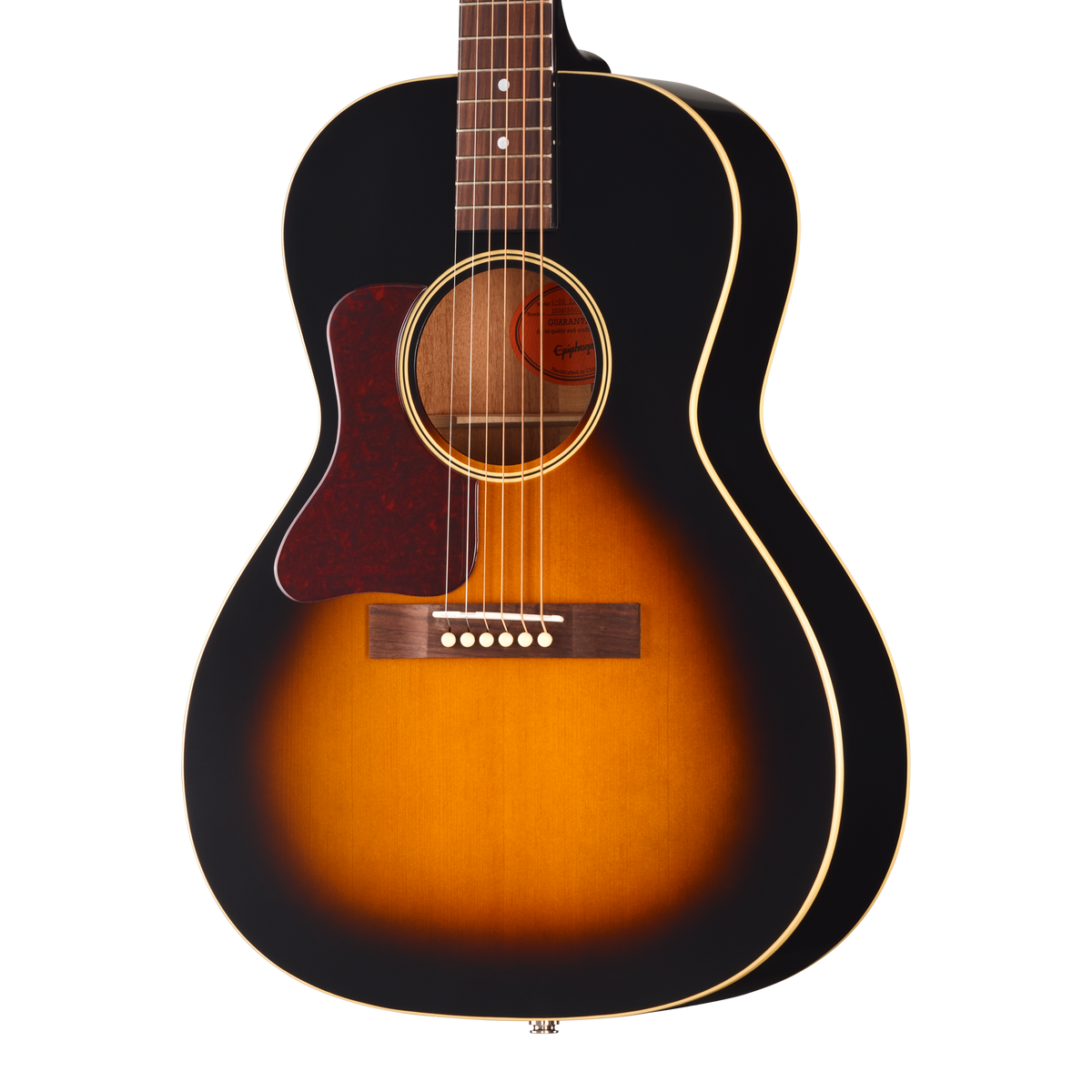 Epiphone L-00 Standard, Left-Handed, Vintage Sunburst — additional view